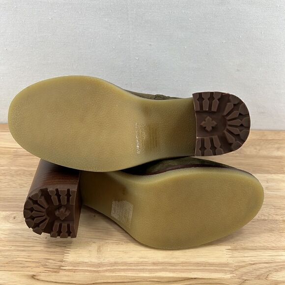 Vince Camuto Gorgan Casual Ankle Boots- Dark Green- Size 7.5 M- New - Picture 5 of 7